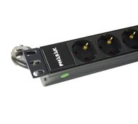 Phasak - BNS 3518 protezione da sovraccarico Nero 8 presa (e) AC 250 V 1,5 m