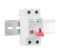 Phase-neutral RCBO 30mA 1P+N 36mm Residual Current Circuit Breaker With Over Current And Leakage Protection AUOQKQUT(16A)