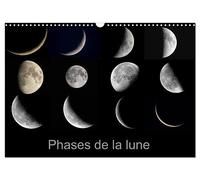 Phases de la lune (Calendrier mural 2026 DIN A3 vertical), CALVENDO calendrier mensuel: Les différentes phases de la lune du premier au dernier croissant