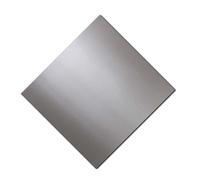 PHasz 2 Pezzi Piastre in Acciaio Inox Metallo Materie Prime Fogli 100×50×2.5Mm/100×100×2.5Mm Utilizzati in Apparecchiature Elettroniche,100×50×2.5mm