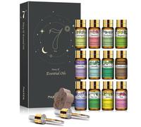 PHATOIL Set di oli essenziali per aromaterapia naturale pura per candele Diffusore aromatico profumato Essenze per umidificatore Olio essenziale 12pcs Set