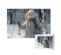 Phayah 1000 Pezzi Puzzle Adulti Bambini Puzzle In Legno Giocattolo Kit FAI DA TE Decorazione Domestica 75x50cm Pupazzo di Neve Dire Ciao Modello