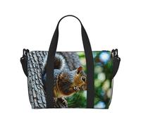 Phayah A Squirrel Weekender Borse per le donne, Borsone da viaggio Pernottamento Weekend Bag Sport Palestra Tote Bag Crossbody Bag