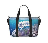 Phayah Anemone In The Holy Weekender Borse per le donne, Borsone da viaggio Borsa da viaggio per il weekend di notte Borsa da palestra Borsa a tracolla