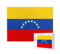 Phayah Bandiera del Venezuela Pattern Puzzle Unico Jigsaw Wall Art Picture per la Decorazione Domestica 500 Pz