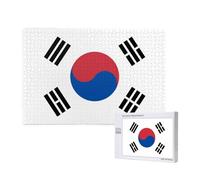 Phayah Bandiera della Repubblica di Corea Puzzle per Adulti 1000 Pezzi Bambini Intelligenza Sviluppo Giocattoli 29.5 X 19.7
