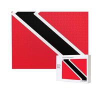 Phayah Bandiera di Trinidad e Tobago Pattern Puzzle Unico Jigsaw Wall Art Picture per la Decorazione Domestica 500 Pz