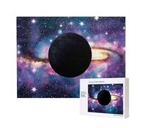 Phayah Black Planet Pattern Puzzle Unico Jigsaw Wall Art Picture per la decorazione della casa 500 pz