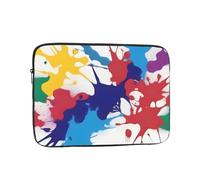 PHAYAH Borsa a maniche per computer portatile con motivo astratto Splat, borsa per laptop da 17 pollici antiurto sottile borsa per laptop valigetta per il trasporto