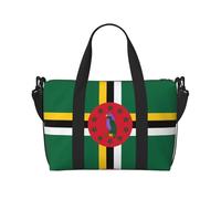 Phayah Borsa da viaggio a tracolla con bandiera del Commonwealth della Dominica, ideale per la scuola o il viaggio durante la notte