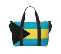Phayah Borsa da viaggio a tracolla con bandiera delle Bahamas, borsone da viaggio ideale per la scuola o la notte