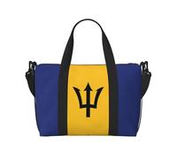 Phayah Borsa da viaggio a tracolla con bandiera delle Barbados, ideale per la scuola o il viaggio notturno