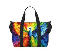 Phayah Borsa da viaggio colorata Phoenix In The Sky Borsa da viaggio Borsa a mano Borsa da viaggio Borsa da viaggio per la notte Pieghevole Unisex Compagnia aerea Borsa per oggetti personali