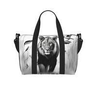 Phayah Borsa da viaggio da donna, con animali selvatici, borsa da viaggio per il fine settimana, sport, palestra, borsa a tracolla