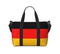 Phayah Borsa da viaggio da donna, con bandiera della Germania, borsa da viaggio per il fine settimana, sport, palestra, borsa a tracolla
