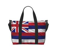 Phayah Borsone da viaggio con bandiera delle Hawaii, borsa da viaggio americana, ideale per la scuola o il viaggio notturno