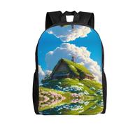 PHAYAH Cabin In The Woods Modello Leggero 16 Pollice Laptop Bag Per Le Ragazze Donne Casual Spalle Zaino Ritorno A Scuola