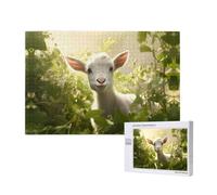 Phayah Capra Natura Neonati Puzzle 1000 Pezzi Per Puzzle Puzzle In Legno Forfamily Amico Decorazione Della Casa Wall Art 75 X 50 Pollici