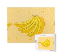 Phayah Cartone animato Banana Pattern Puzzle Unico Jigsaw Wall Art Picture per la Decorazione Domestica 500 Pz