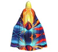 PHAYAH Cartoon Basket Modello Mantello Con Cappuccio Mantello Strega Costumi di Halloween Per Cosplay Costume Mascherata Donne Uomini Robe