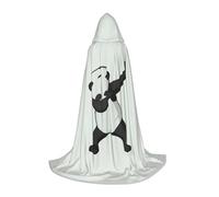 PHAYAH Cool Panda Modello Halloween Adulto Con Cappuccio Veste Mantella, Uomini Halloween Dress Up Partito Cosplay Costumi S