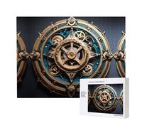 Phayah Cool Steampunk Ingranaggi Modello Puzzle Unico Jigsaw Wall Art Picture per la Decorazione Domestica 500 Pz