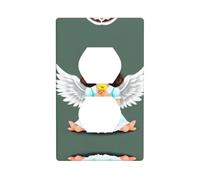 Phayah Cute Little Angel Patterndecorative Outlet Covers Presa Duplex Interruttore Della Luce Piastra Singola Doppia Spina Coperture