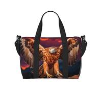 Phayah Eagle Soaring Caccia Viaggio Duffel Bag Borsa a mano Borsa Bagaglio Pernottamento Pieghevole Unisex Compagnia Aerea Viaggio Oggetti Personali Borsa