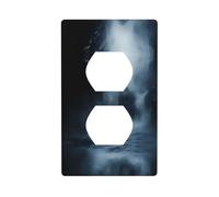Phayah Evil In The Mist Pattern Outlet Covers Piastra a muro Presa Duplex Interruttore Luce Piastra di Copertura Singola Doppia Presa Elettrica Piastra