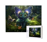 Phayah Farfalla Alato Gatto Modello Puzzle Unico Jigsaw Wall Art Picture per la Decorazione Domestica 500 Pz