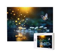 Phayah Farfalla Fluttering Pattern Puzzle Unico Jigsaw Wall Art Picture per la decorazione della casa 500 pz