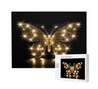 Phayah Farfalla Glow Pattern Puzzle Unico Jigsaw Wall Art Picture per la decorazione della casa 500 pz