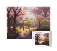 Phayah Four-Moon Day On Earth Puzzle 500 pezzi per puzzle puzzle in legno per famiglia amico decorazione della casa arte murale 50,4 x 15 pollici