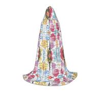 PHAYAH French Paris Tour Torre Eiffel modello Halloween adulto accappatoio con cappuccio mantello, donna uomo Halloween Dress Up Party Cosplay costumi S