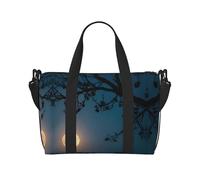 Phayah Full Moon High In The Sky Borsa da viaggio a tracolla borsone da viaggio per pernottamento dimensioni ideali per scuola o borsa da viaggio durante la notte