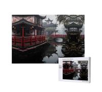 Phayah Gangnam Style Water Town2 Puzzle 1000 pezzi per puzzle puzzle in legno Forfamily amico Home Decor Wall Art 29,5 x 19,7 pollici