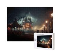 Phayah Ghost Town Mania Puzzle 500 Pezzi Per Puzzle Puzzle In Legno Per La Famiglia Amico Home Decor Wall Art 20.4 X 15 In