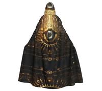 PHAYAH Grandi Occhi Modello Mantello Con Cappuccio Mantello Strega Costumi di Halloween Per Cosplay Costume Mascherata Donne Uomini Robe