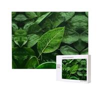 Phayah Green Nature Pattern Puzzle Unico Jigsaw Wall Art Picture per la decorazione domestica 500 pz