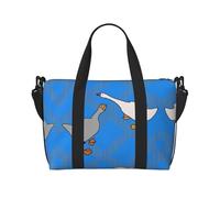 Phayah Grey Goose Travel Duffel Bag Handbag Carry-On Bagagli Borsa Da Viaggio Pernottamento Pieghevole Unisex Compagnia Aerea Borsa Articoli Personali