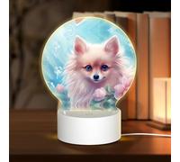Phayah Lampada da notte con motivo cucciolo di cartone animato con sensore dal tramonto all'alba, lampada a LED per corridoi, camere da letto, camere dei bambini, scale