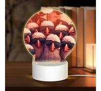 Phayah Lampada da notte con testa di uccello con occhiali da sole con sensore dal tramonto all'alba, lampada a LED per corridoi, camere da letto, camere dei bambini, scale