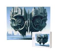 Phayah Libro Mountain Owl Pattern Puzzle Unico Jigsaw Wall Art Picture per la decorazione della casa 500 pz