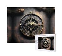 Phayah Magical Design Norrene Rune Bussola Puzzle per Adulti 500 Pezzi Bambini Intelligenza Sviluppo Giocattoli 20,4 X 38,1 cm