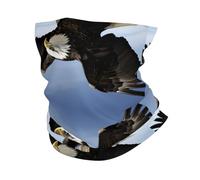 PHAYAH Maschera per il viso con aquila con ali, scaldacollo, sciarpa rinfrescante, passamontagna per uomo e donna