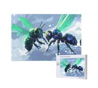 Phayah Mosche parlano tra loro puzzle per adulti 1000 pezzi giocattoli per lo sviluppo dell'intelligenza dei bambini 29,5 x 19,7