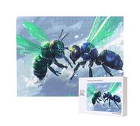 Phayah Mosche parlano tra loro puzzle per adulti 500 pezzi giocattoli per lo sviluppo dell'intelligenza dei bambini 20,4 x 38,1 cm