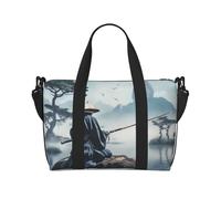 Phayah Pescatore Pesca Viaggio Duffel Bag Borsa a mano Bagagli Da Trasporto Borsa Da Viaggio Pernottamento Pieghevole Unisex Compagnia Aerea Viaggio