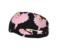 PHAYAH Piccola ballerina Dancing Girl modello fascia sportiva adatta per la corsa yoga basket fascia elastica umidità