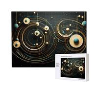 Phayah Planet Microscopic Pattern Puzzle Unico Jigsaw Wall Art Picture per la decorazione della casa 500 pz